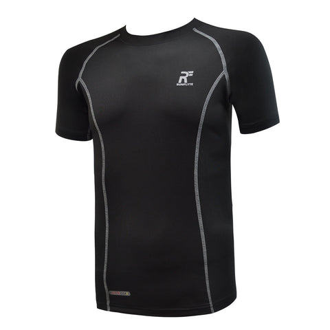 RunFlyte Men's Flyte Compression Short Sleeve Moisture Wicking T-Shirt - RunFlyte