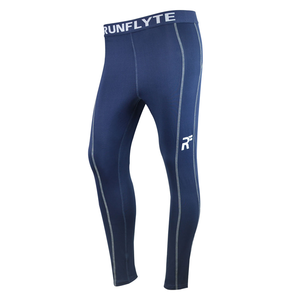 Compression training leggings – Blue